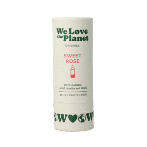 We Love Deodorant stick sweet rose
