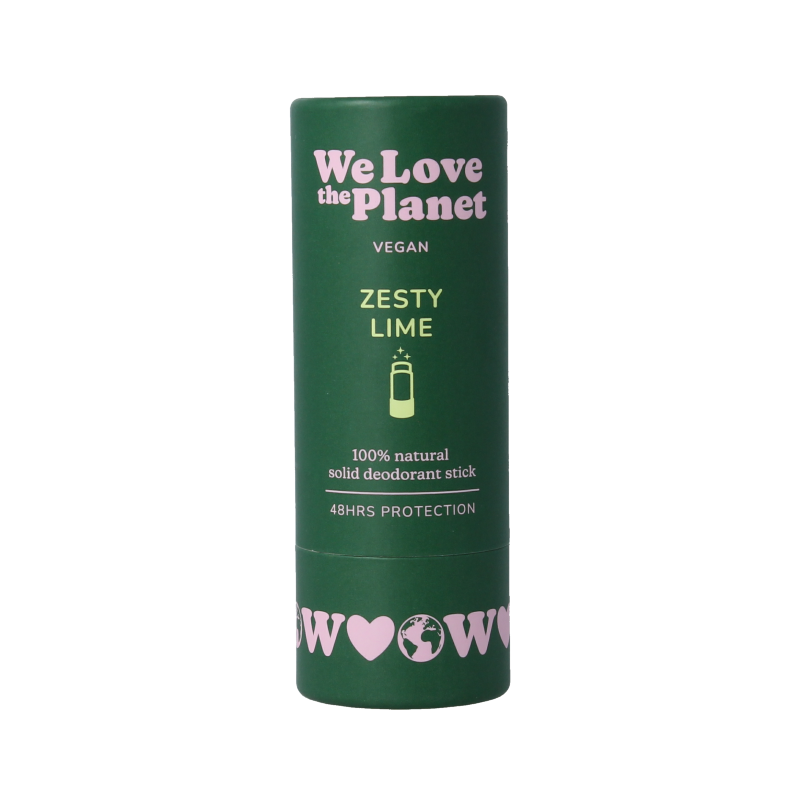 We Love Deodorant stick zesty lime