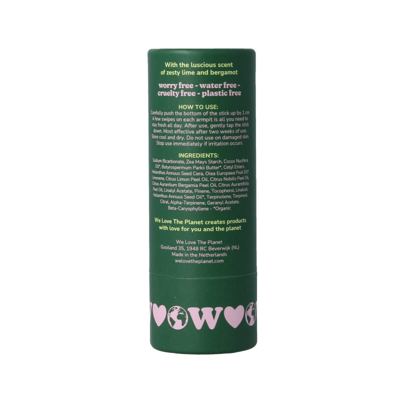 We Love Deodorant stick zesty lime - Afbeelding 2
