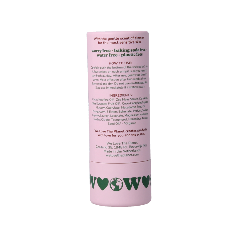 We Love Deodorant stick soft almond vegan - Afbeelding 2