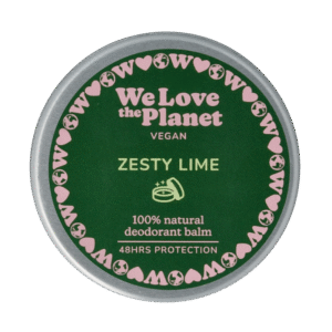 We Love Deodorant balm zesty lime vegan