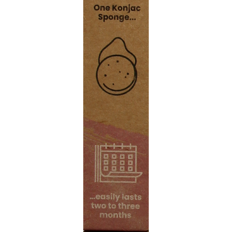 Happysoaps Konjac spons gevoelige huid - Afbeelding 3