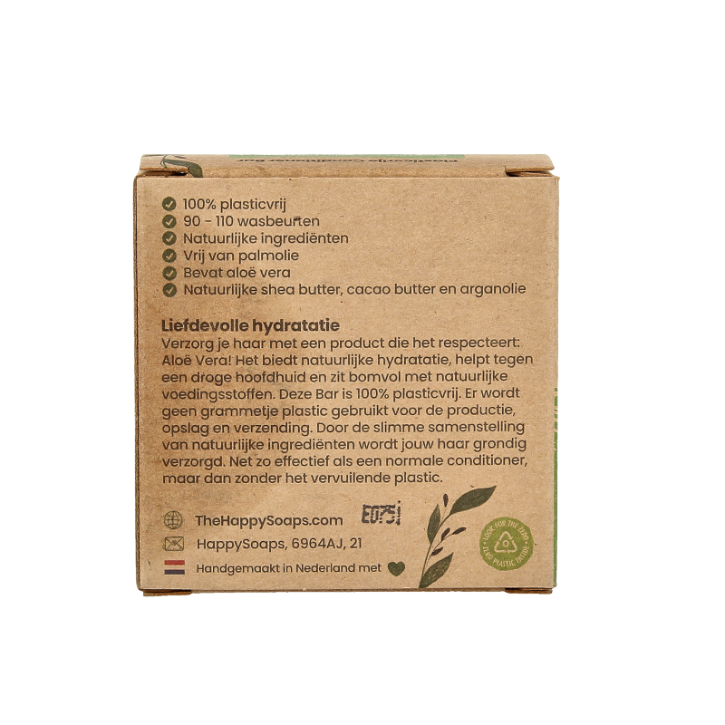 Happysoaps Conditioner bar aloe you vera much - Afbeelding 4