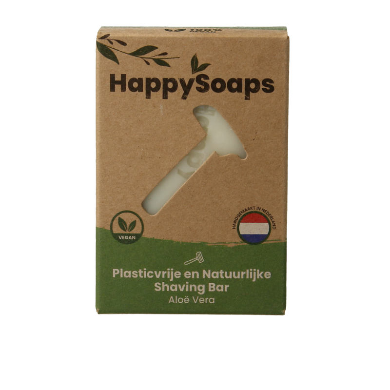 Happysoaps Shaving bar aloe vera