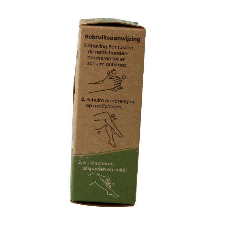 Happysoaps Shaving bar aloe vera - Afbeelding 2