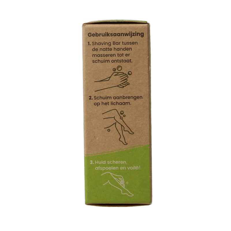 Happysoaps Shaving bar kokos - Afbeelding 5