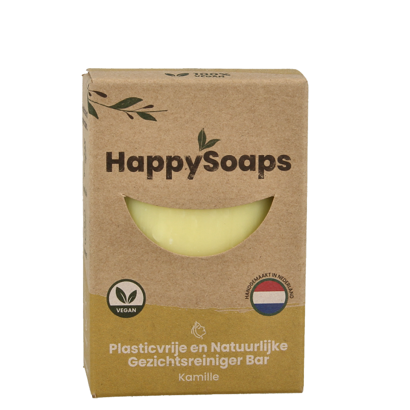 Happysoaps Gezichtsreiniger bar kamille