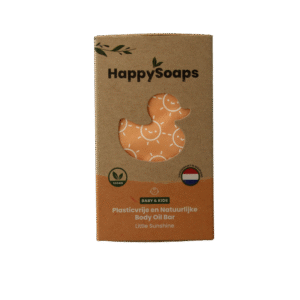 Happysoaps Baby & kids body oil bar little sunshine