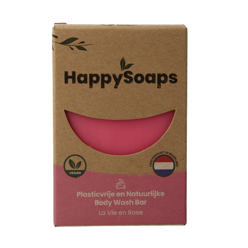 Happysoaps Body bar la vie en rose