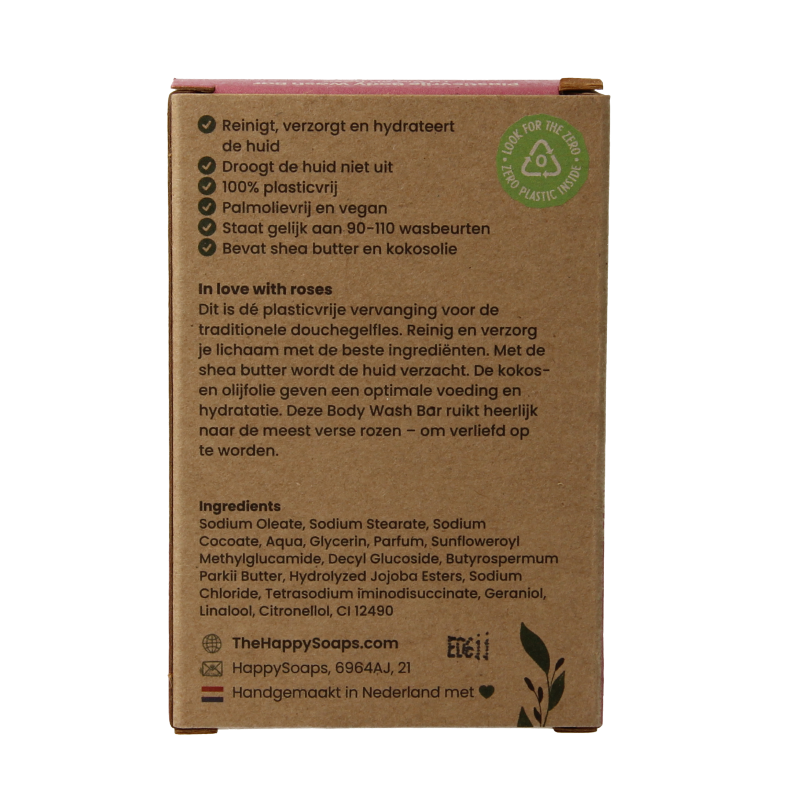 Happysoaps Body bar la vie en rose - Afbeelding 3