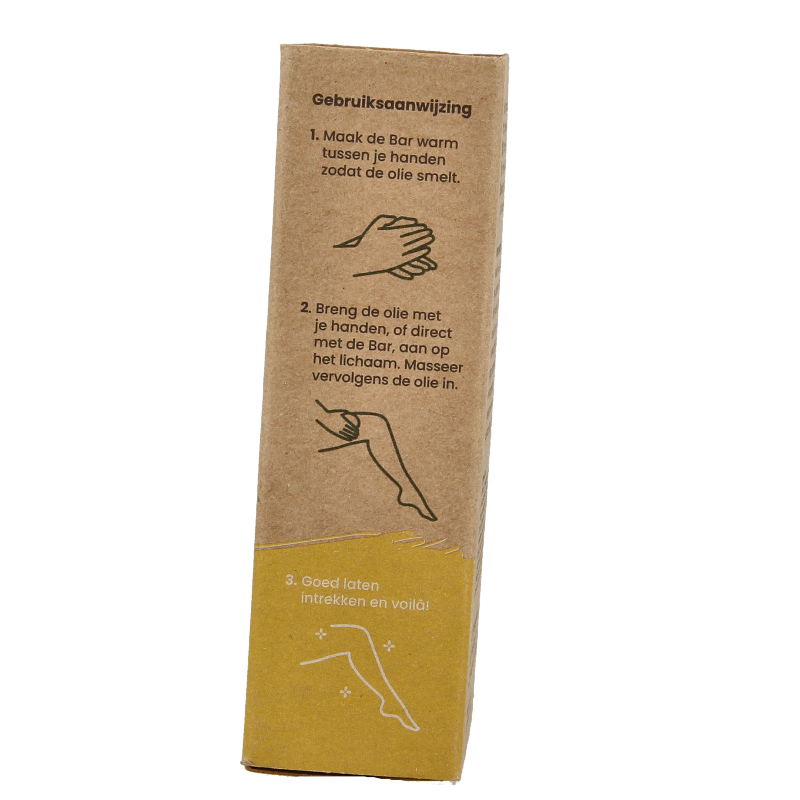 Happysoaps Body oil bar exotic ylang ylang - Afbeelding 2