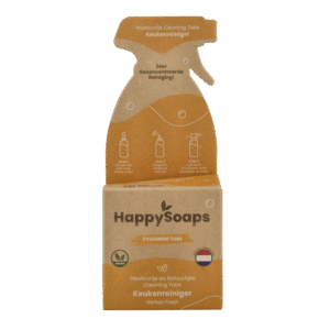 Happysoaps Cleaning tabs keukenreiniger herbal fresh