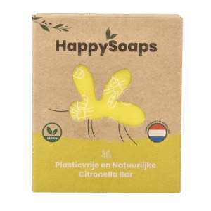 Happysoaps Anti insect bar citroen & krachtige munt