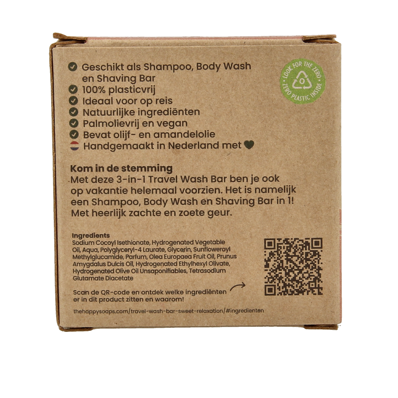 Happysoaps 3-in-1 Travel wash sweet - Afbeelding 3