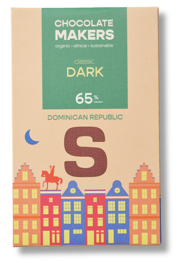 Chocolatemakers Sintletter puur 65% bio