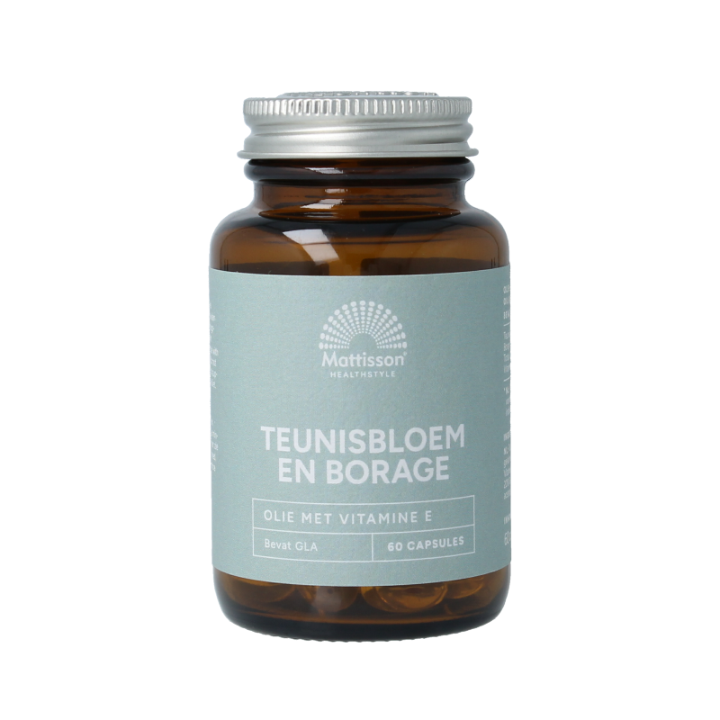 Mattisson Teunisbloem en borage met 75mg GLA