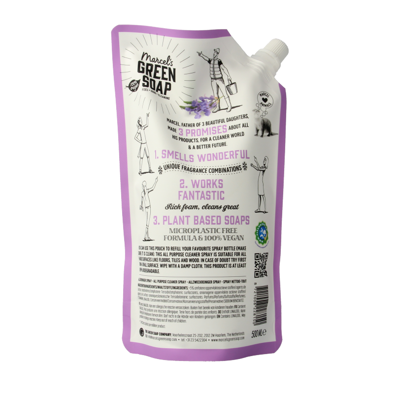 Marcel's Green Soap Allesreiniger lavendel & rozemarijn navulling - Afbeelding 2