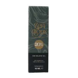 Zendrops CBD relieve oil original 20%