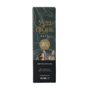Zendrops CBD relieve oil pets 5%