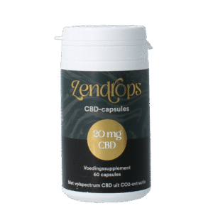 Zendrops CBD capsules 20mg