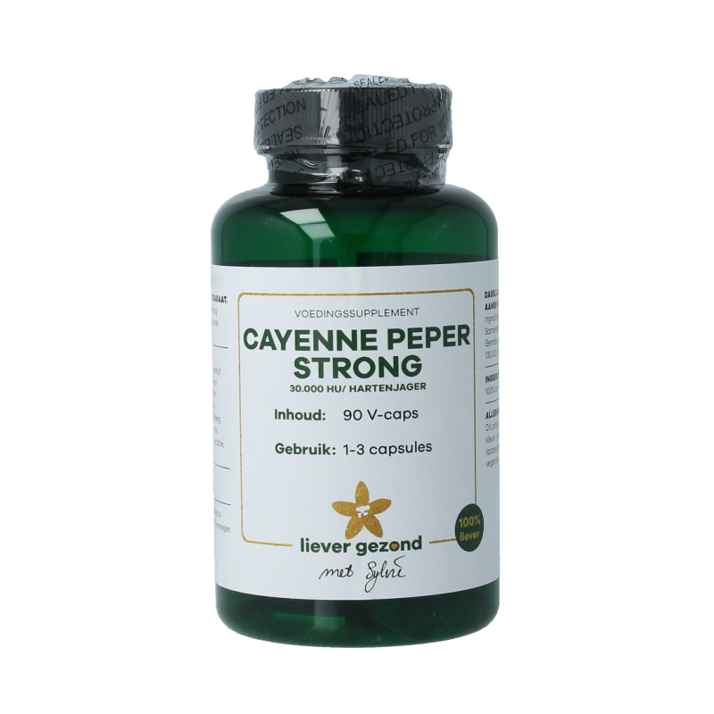 Liever Gezond Cayenne peper strong hartenjager