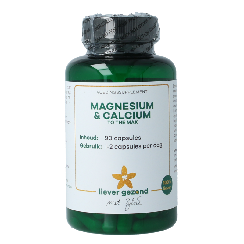 Liever Gezond Magne cal max magnesium en calcium to the max