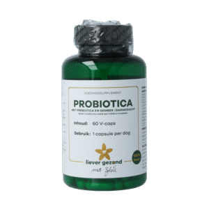 Liever Gezond Probiotica met prebiotica gember