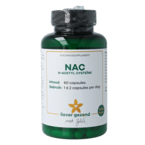 Liever Gezond NAC n-acetyl cysteine 600mg
