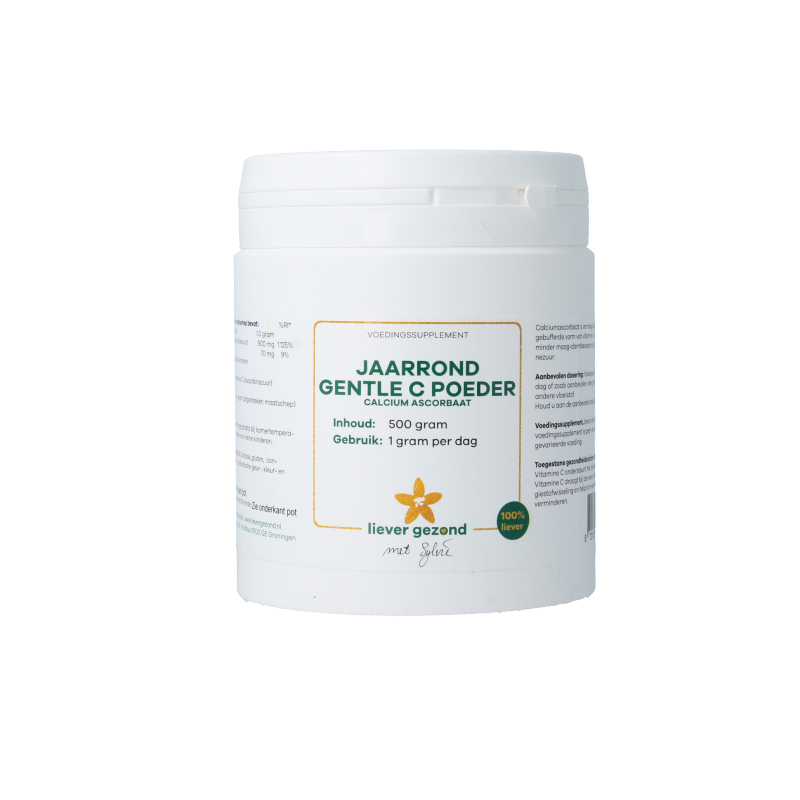 Liever Gezond Calcium ascorbaat jaarrond