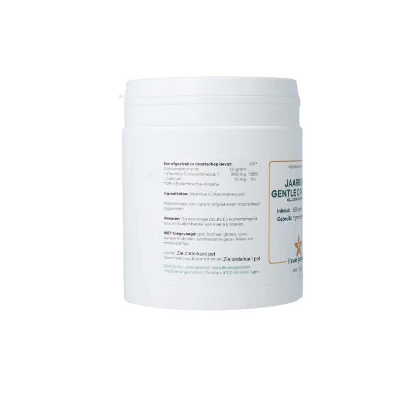 Liever Gezond Calcium ascorbaat jaarrond - Afbeelding 2