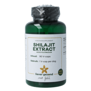 Liever Gezond Shilajit extract hoog fulvine zuur