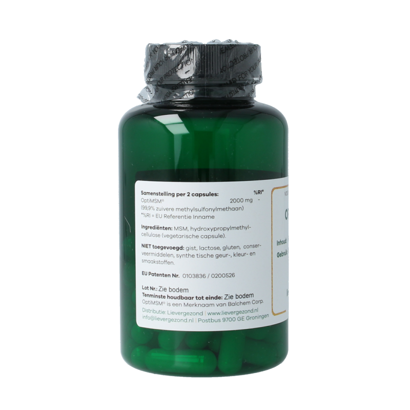 Liever Gezond Opti msm 1000mg - Afbeelding 2