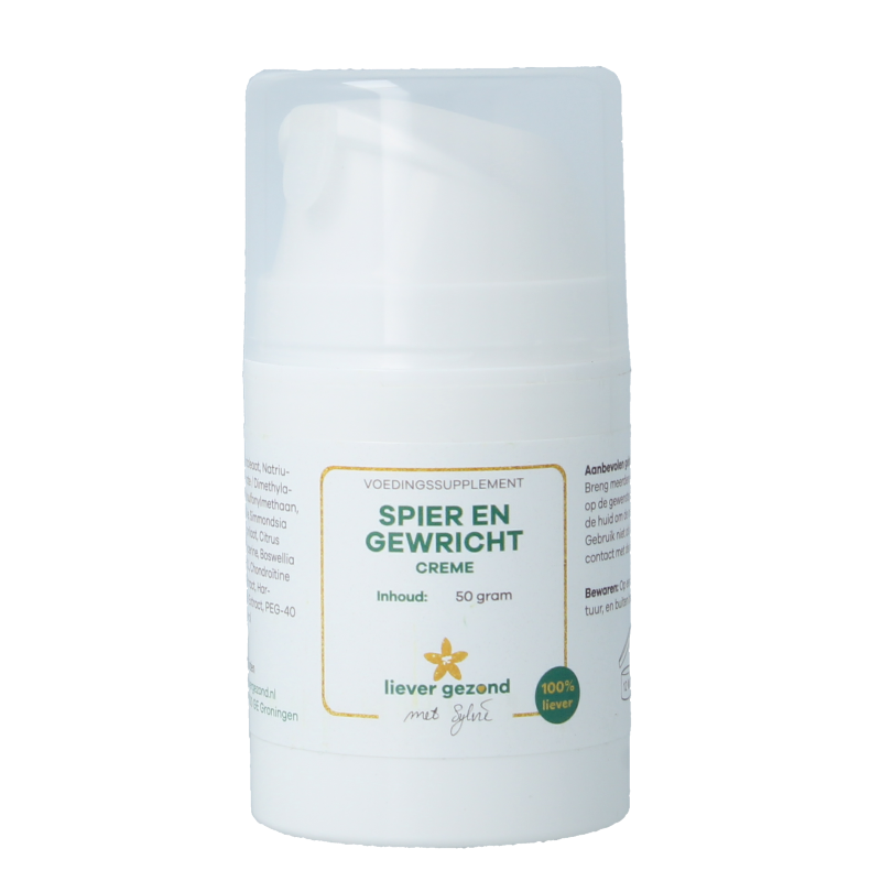 Liever Gezond Spier en gewrichtscreme