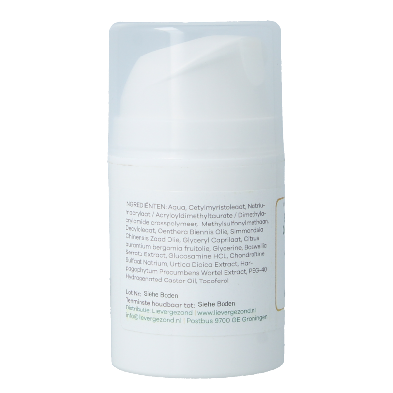 Liever Gezond Spier en gewrichtscreme - Afbeelding 2