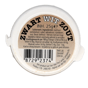 Van Vliet Zwart wit zout