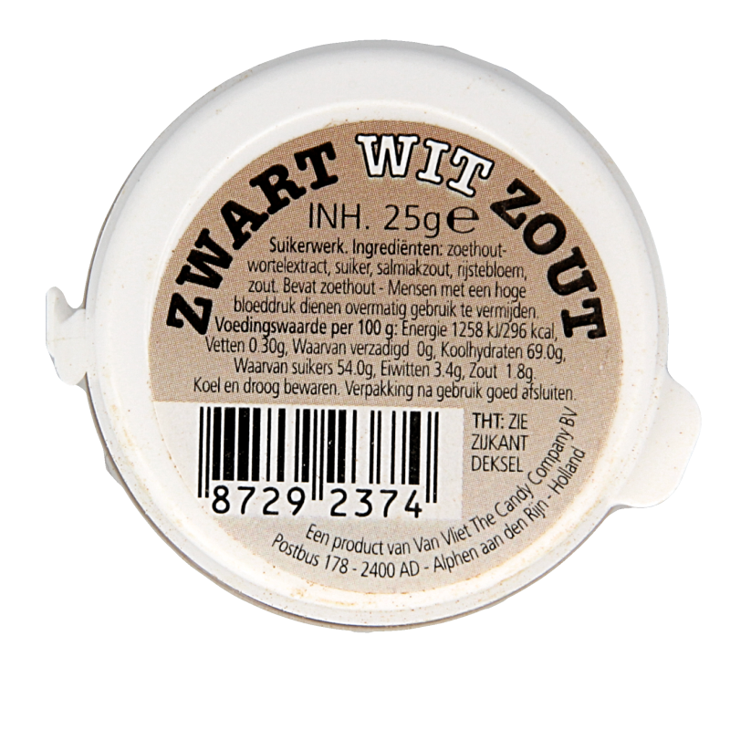 Van Vliet Zwart wit zout