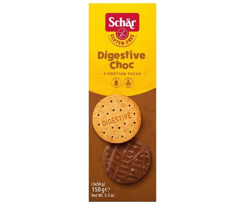 Schar Digestive chocolade glutenvrij