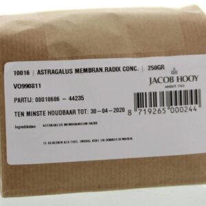 Jacob Hooy Astragalus radix gesneden
