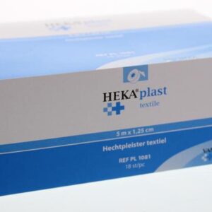 Hekaplast Hechtpleister textiel 5 x 1.25cm ring
