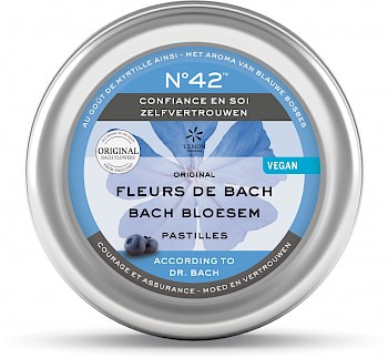 Bach Bloesem Bach bloesems pastilles nr. 42 zelfvertrouwen