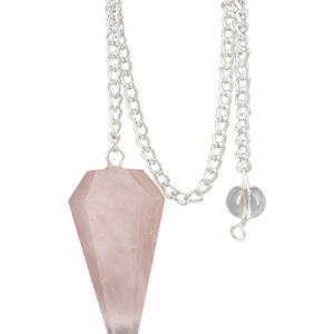 Ruben Robijn Pendel facet roze kwarts