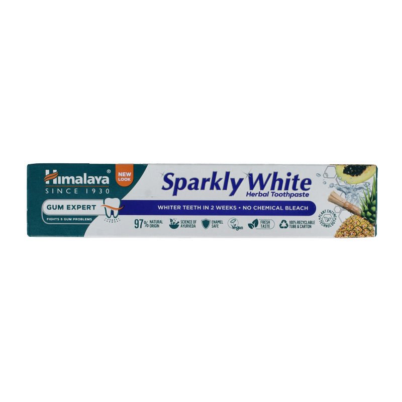 Himalaya Tandpasta kruiden sparkly white