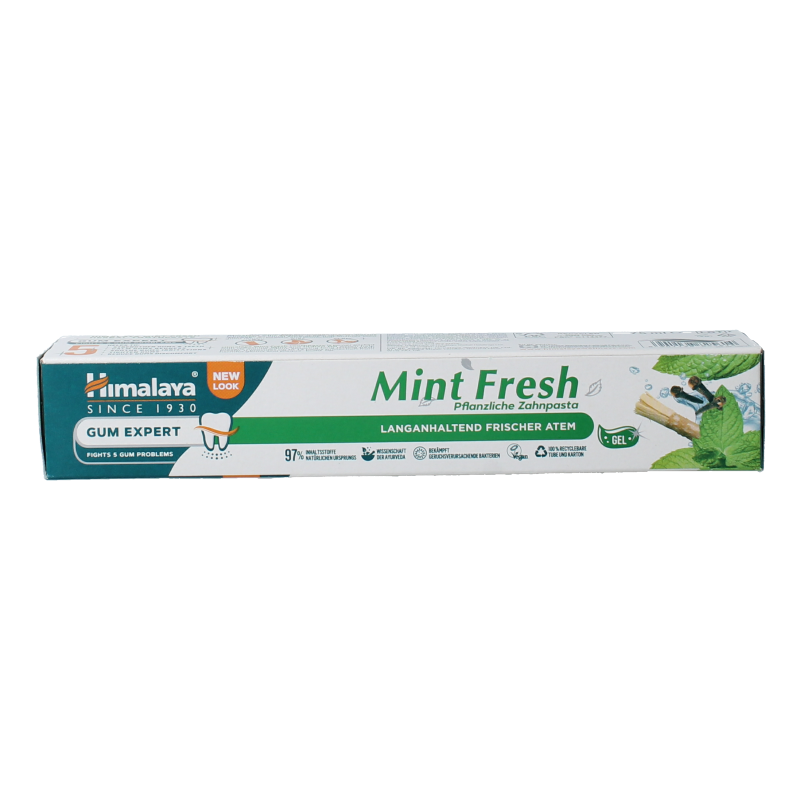 Himalaya Tandpasta kruiden mint fresh - Afbeelding 2
