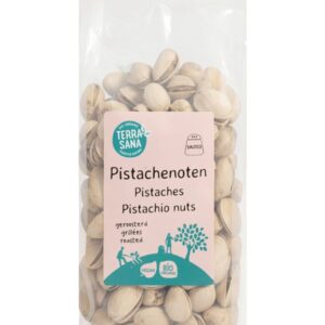 TerraSana Pistachenoten geroosterd met zout bio