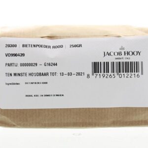 Jacob Hooy Bietenpoeder rood