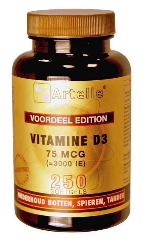 Artelle Vitamine D3 75mcg