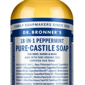 Dr Bronners Liquid soap peppermint