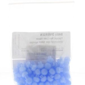 Baxa Tipcaps doseerspuit non luer blauw