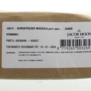 Jacob Hooy Kerriepoeder massala