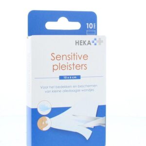 Heka Klein Wondpleister sensitive 10 x 6cm